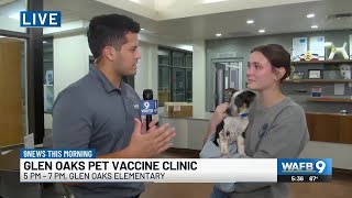 2nd Annual Glen Oaks Pet Vaccine Clinic Happening Thursday