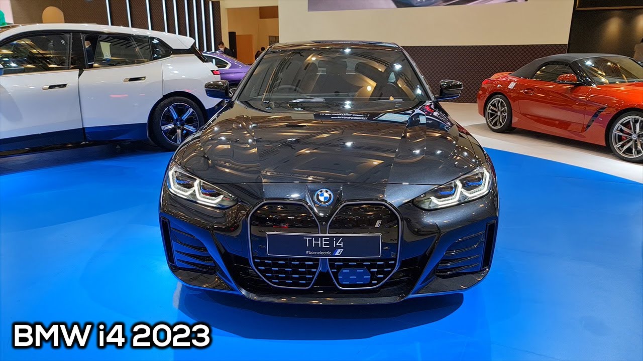 BMW i4 eDrive40 M Sport (2023) - Exterior and Interior - YouTube