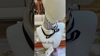 How to Style a Scarf in Seconds | Simple Scarf Hacks,#HowToTieAScarf #MinimalistFashion