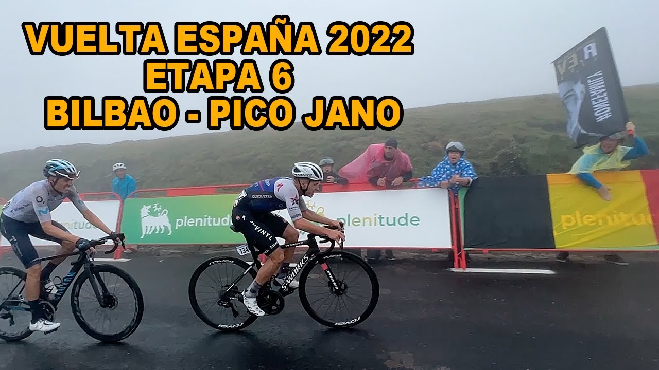 🏔️ LLUVIA Y NIEBLA EN CANTABRIA 🚴🏻 VUELTA A ESPAÑA 2022 🇪🇸 BILBAO - PICO JANO
