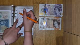 Savings Challenges UK Cash Envelope Stuffing £450 - Low income budget for March | BudgetWithMads