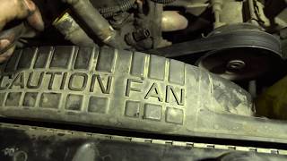 HOW TO CHANGE THERMOSTAT  AND RADIATOR HOSES ON JEEP TJ How To Replace The Upper And Lower Radiator Hoses On A Jeep Wrangler