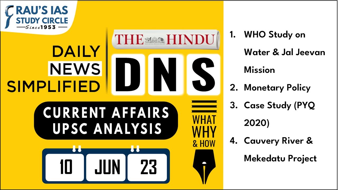 The Hindu Analysis | 10th June, 2023 | Daily Current Affairs | UPSC CSE ...