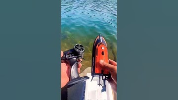 RC Boat Unboxing and Testing 🚤 #toy #rcworld #rccar #rcboat #unboxing #Jatinrc