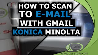 Learn how to setup scan to email in under 5 minutes. Konica Minolta