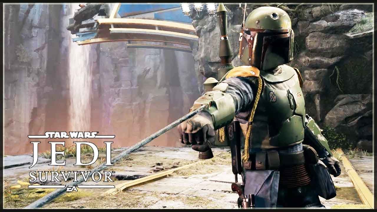 Boba Fett Captures Caij Cutscene Star Wars Jedi Survivor