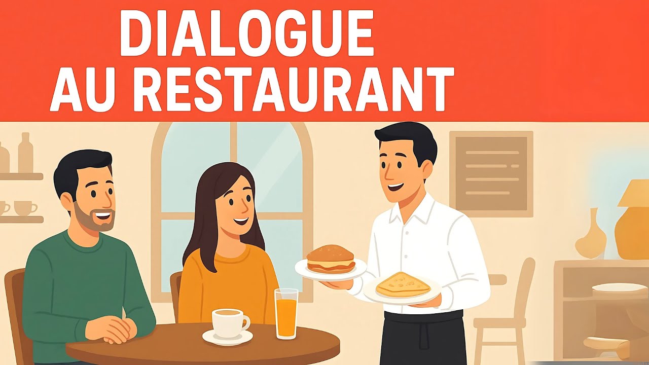 Apprendre le Français : Dialogue au Café + Vocabulaire Commande