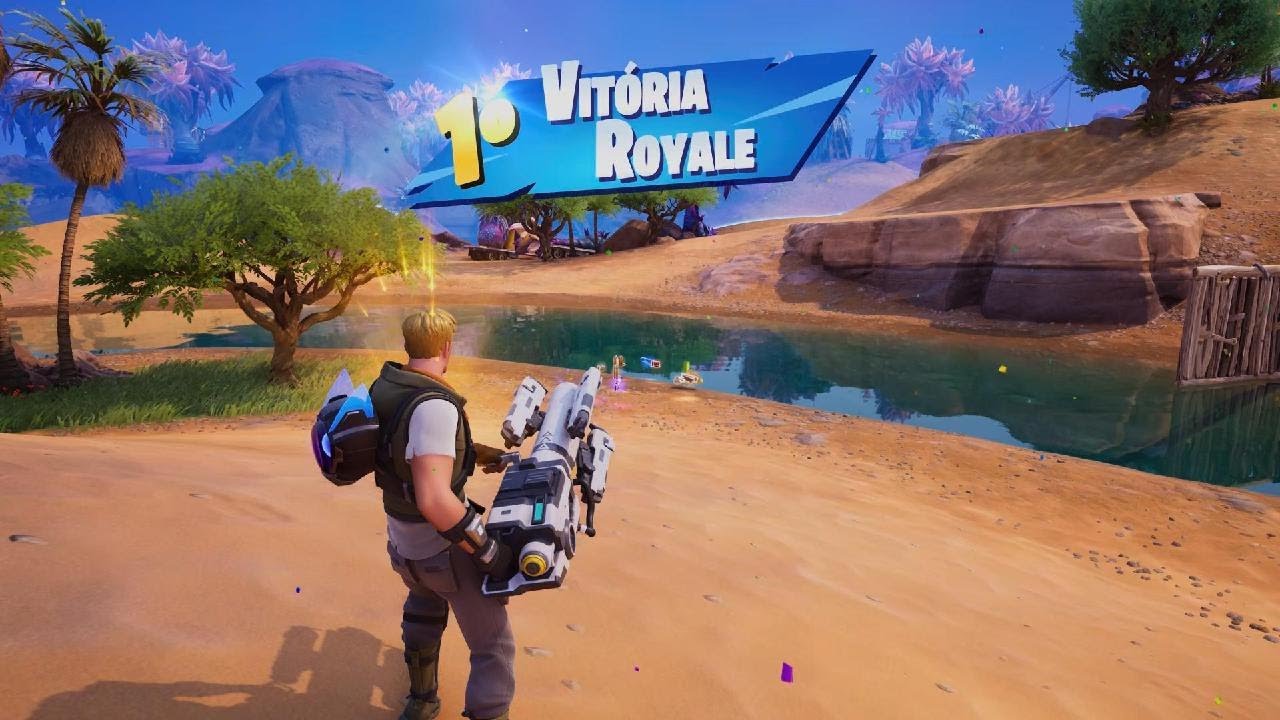 "Usei a arma MAIS APELONA do Fortnite 😂 PS5