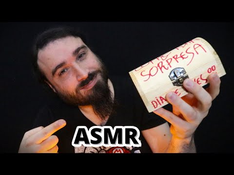 🎁 ASMR NOCHE DE REYES 🎁 ABRO EL COFRE LLENO DE REGALOS 🎁