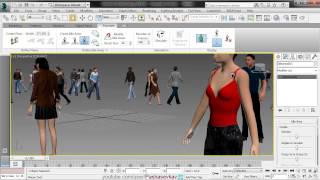 3ds Max Design - people (анимация людей) 3ds Max Design - people (анимация людей)