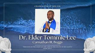 🔴 Homegoing Service | Dr. Elder Tommie Lee Buggs | @ResurrectionPowerCOGIC