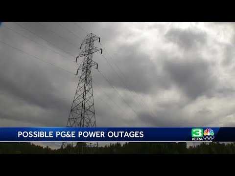 PG&E power outages possible amid elevated fire risk