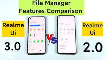 Realme Ui 3.0 vs Realme Ui 2.0 File Manager Comparison Features 🤔