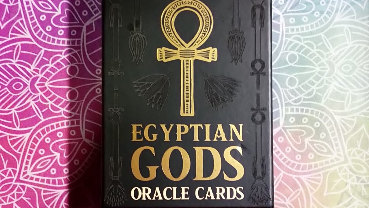 EGYPTIAN GODS ORACLE CARDS Revew en español