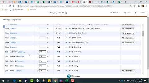 Removing Prerequisites In MyLab Reading Writing Foundational Skills