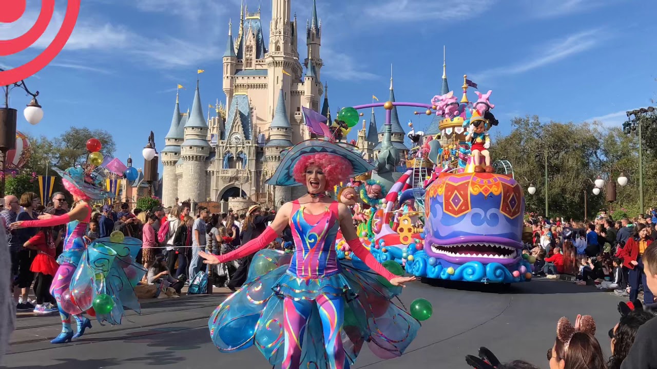 Festival of Fantasy Parade Magic Kingdom Disney World Orlando, FL