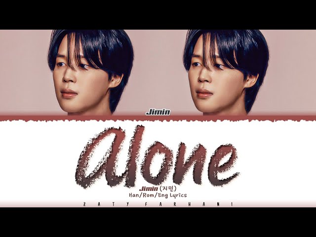 Jimin – Alone Lyrics (Color Coded Lyrics Eng/Rom/Han) 