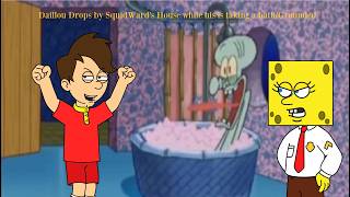 Daillou Drops by SquidWard's House While he is taking a Bath/Grounded