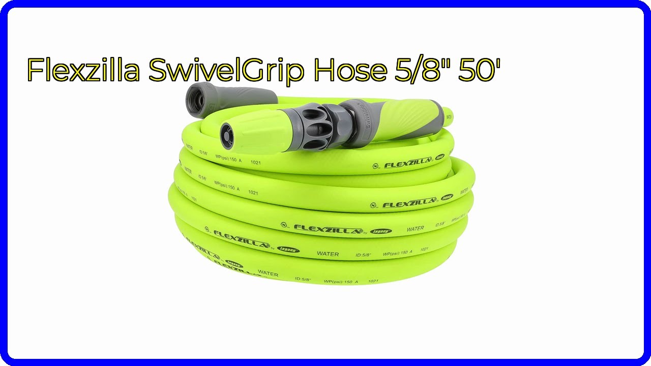 REVIEW (2026): Flexzilla SwivelGrip Hose 5/8" 50'. ESSENTIAL details.