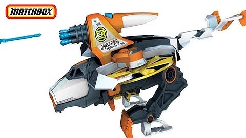 Transformer Matchbox Elite Rescue Strike Hawk Helicopter for Daring Rescues - Matchbox Toys Flying!!