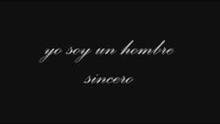 Video thumbnail of "Pablo milanes: Yo soy un hombre sincero"