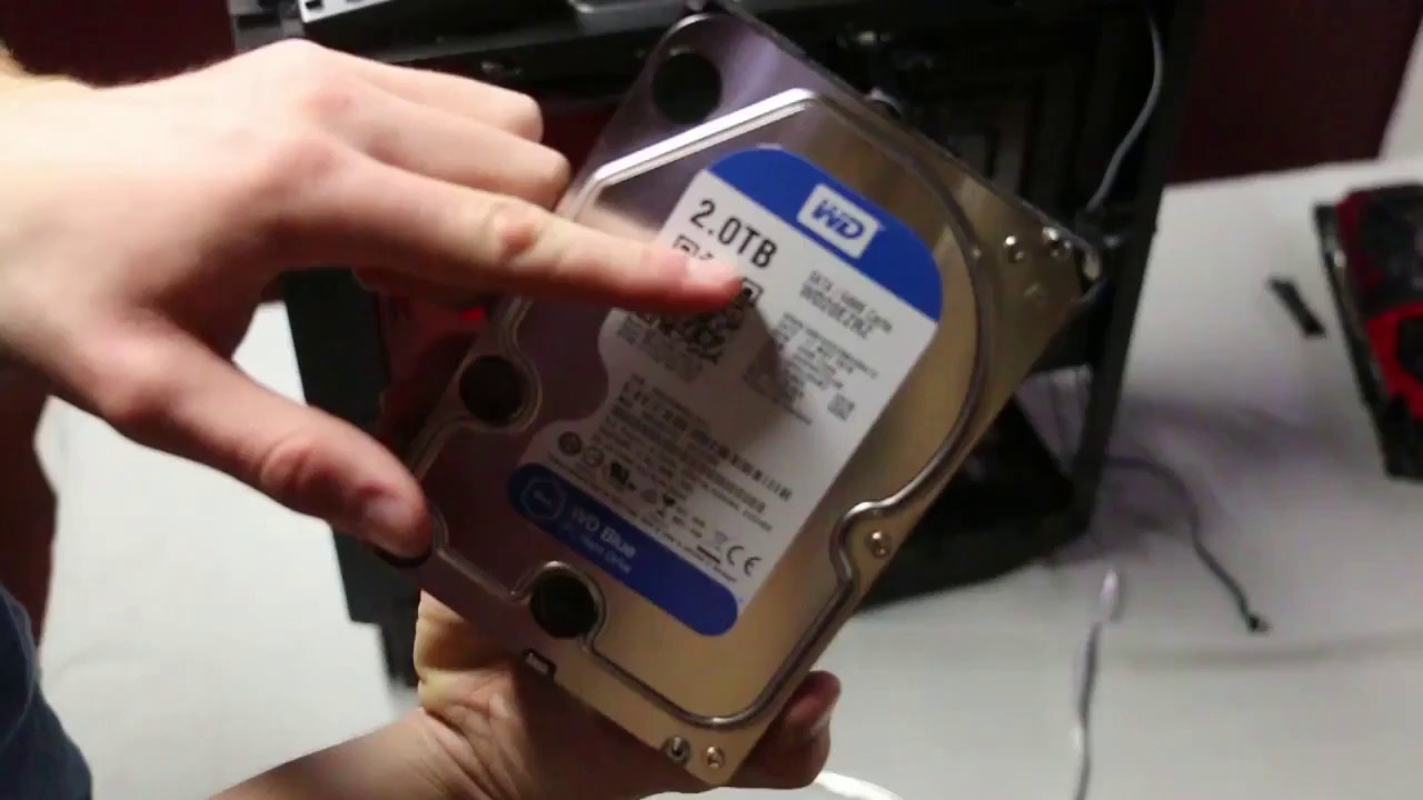 Building a Gaming PC Step 6 Installing HDD and SSD YouTube