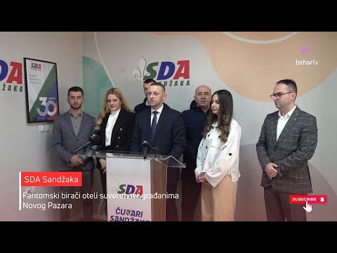 SDA Sandžaka: Fantomski birači oteli suverenitet građanima Novog Pazara