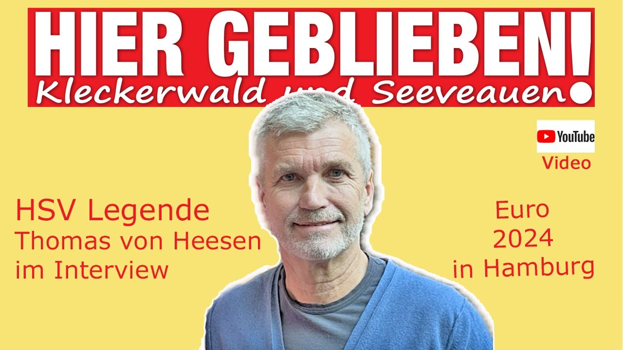 HSV Legende Thomas von Heesen im Interview