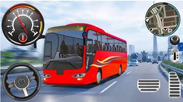 Bus Driving Simulator Game - Real Bus Game Drive 2026 - Bus Game Android Gameplay