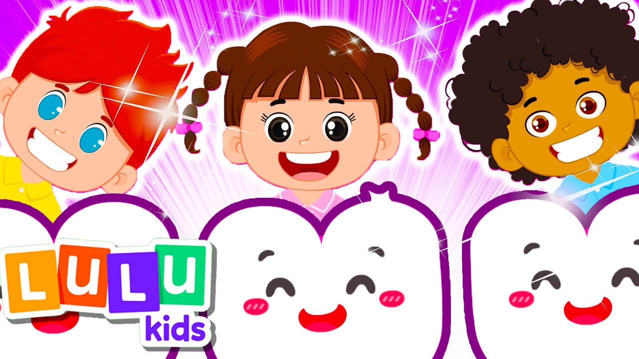 🦷  Dantukų daina  🎶 | LuLu Vaikai 🌈 Lietuviškos Dainelės Vaikams 🎶