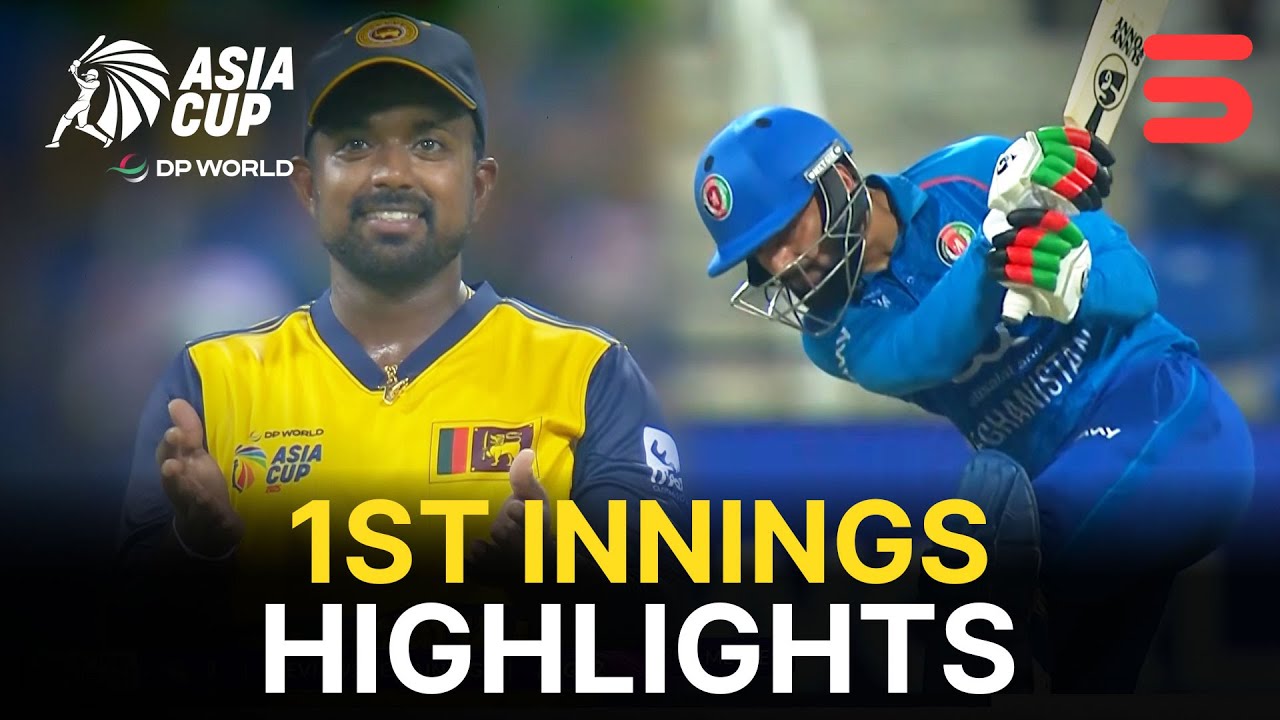 1st Innings Highlights | Sri Lanka vs Afghanistan | Match 11 | DP World Asia Cup 2025 | ZF1K