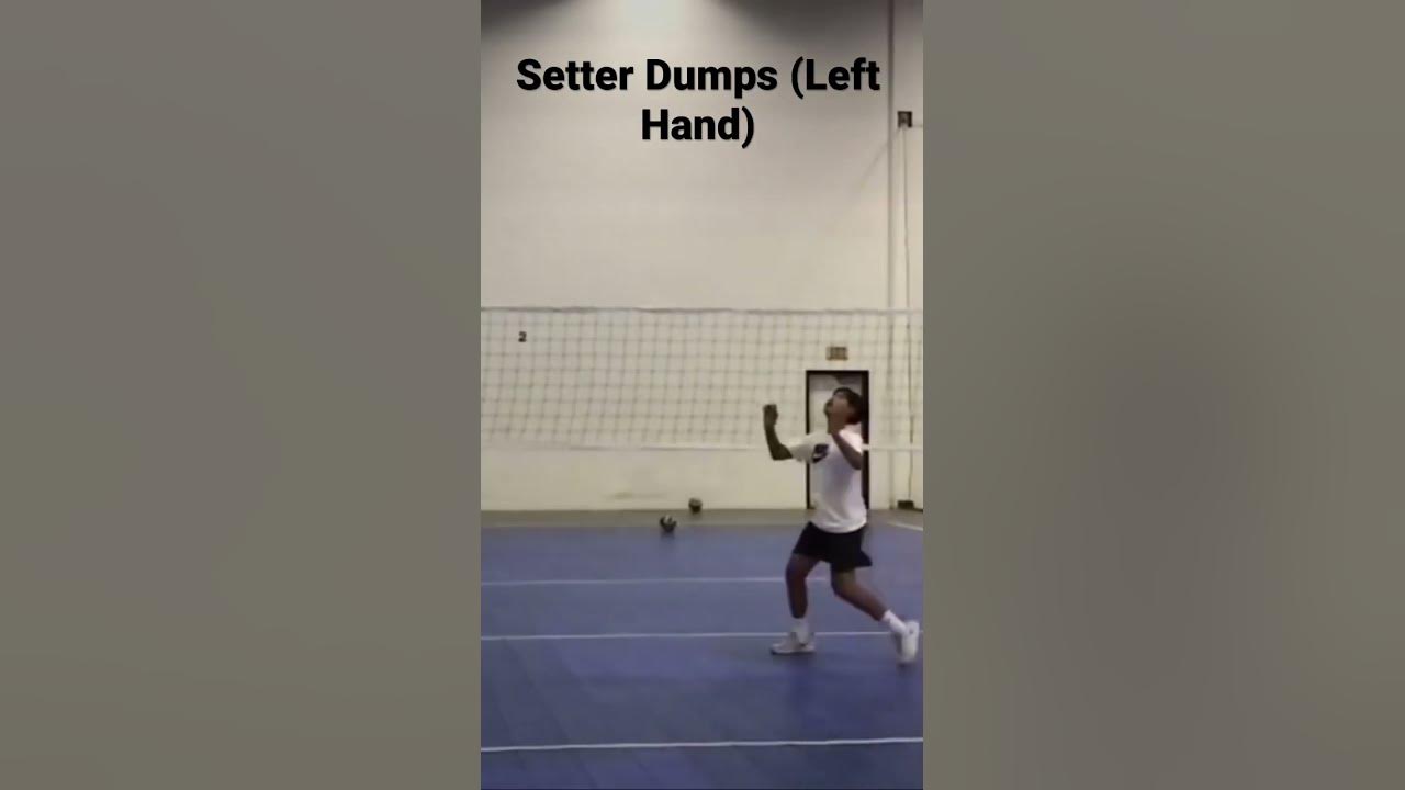 Volleyball Setter Dump Left Hand shorts YouTube volleyball-setter-dump-left-hand-shorts-youtube