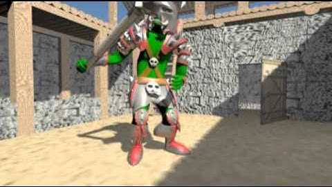 Maya - Orc Character Animation - University Project