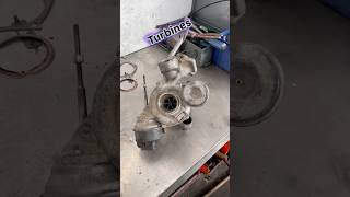 Замена турбины и коллектора #kfz #automobile #mechanik #сто #berlin