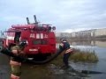 Отработка норматива "Установка автоцистерны на водоем"