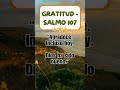 Nunca olvides agradecer — Gratitud | Salmo 107 #confianzaendios #buenosdias #frases #esperanza