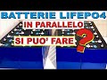 BATTERIE LITIO IN PARALLELO SI o NO