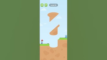 😅😅slice to save man level 35😂😂#slicetosave #game #walkthrough  #slicetosavegame #funny #shorts