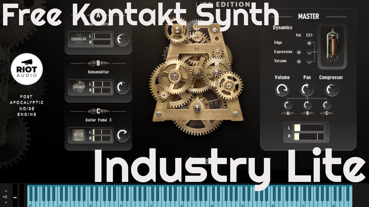 Free Kontakt Synth - Industry Lite by Riot Audio (No Talking)