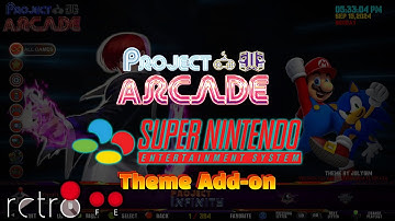 Super Nintendo | Project Arcade Theme Add On | RetroFE
