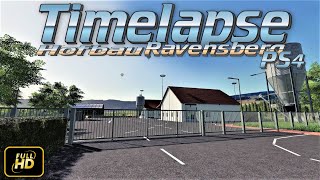 LS19 Hofbau🔴Speed Build ✅Moderner Hof - Ravensberg✅Timelapse 🚜1080p #PS4