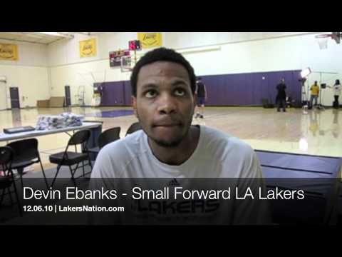 Devin Ebanks on Being a Laker