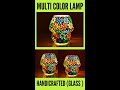 Mosaic Table Lamp Glass Multi Color Table Lamp For Gift Shorts Shortvideo Viral 