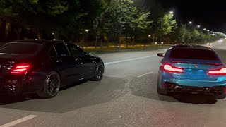 видео: M5F90 vs E63 НОЧНОЙ НАЛЬЧИК. ПОГОНЯ картинка: M5F90 vs E63 НОЧНОЙ НАЛЬЧИК. ПОГОНЯ
