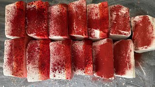 ASMR | OMGhhh who else loves… some RED VELVET 😍 JUMBO 🤤🤤🤤