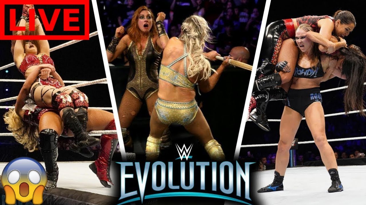 WWE Evolution 2018. WWE Evolution 2018 Match Live