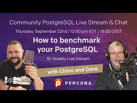 How to benchmark your PostgreSQL database