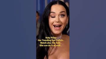 Thumbnail of The Eye Twitch  of Katy Perry"Her Trending Talent"Katy Perry did it again! Watch!#shorts