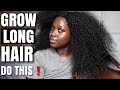 All you need is GREASE and Leave in Conditioner | Start to finish Hair Growth Routine