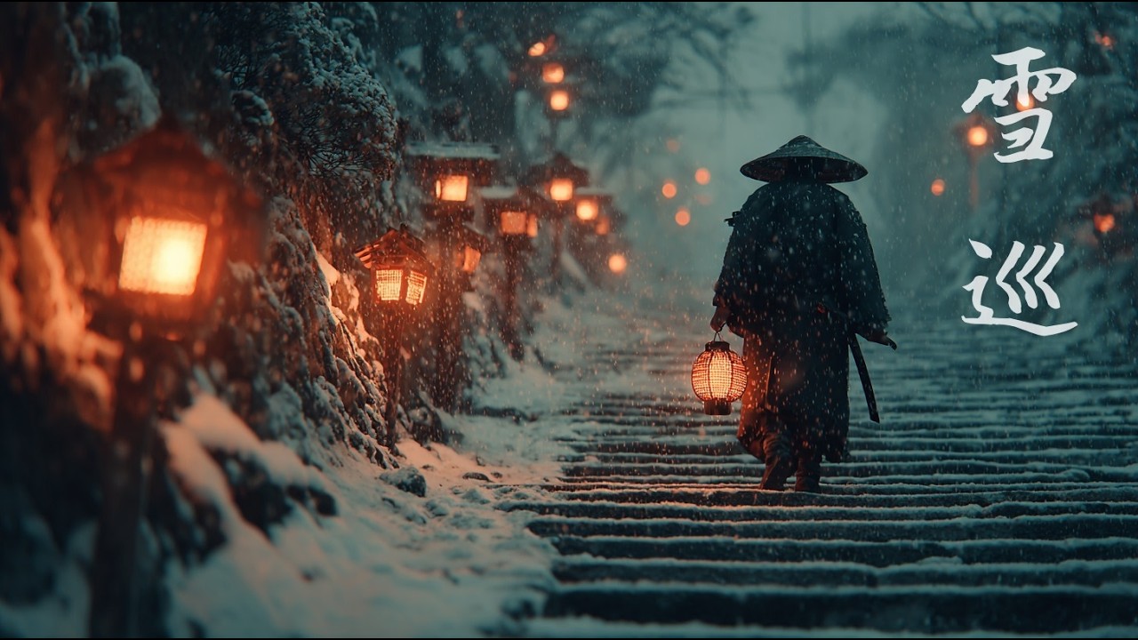 [SETSUJUN] Pilgrimage in Snow – 雪巡 | Cinematic Japanese Ambient❄️